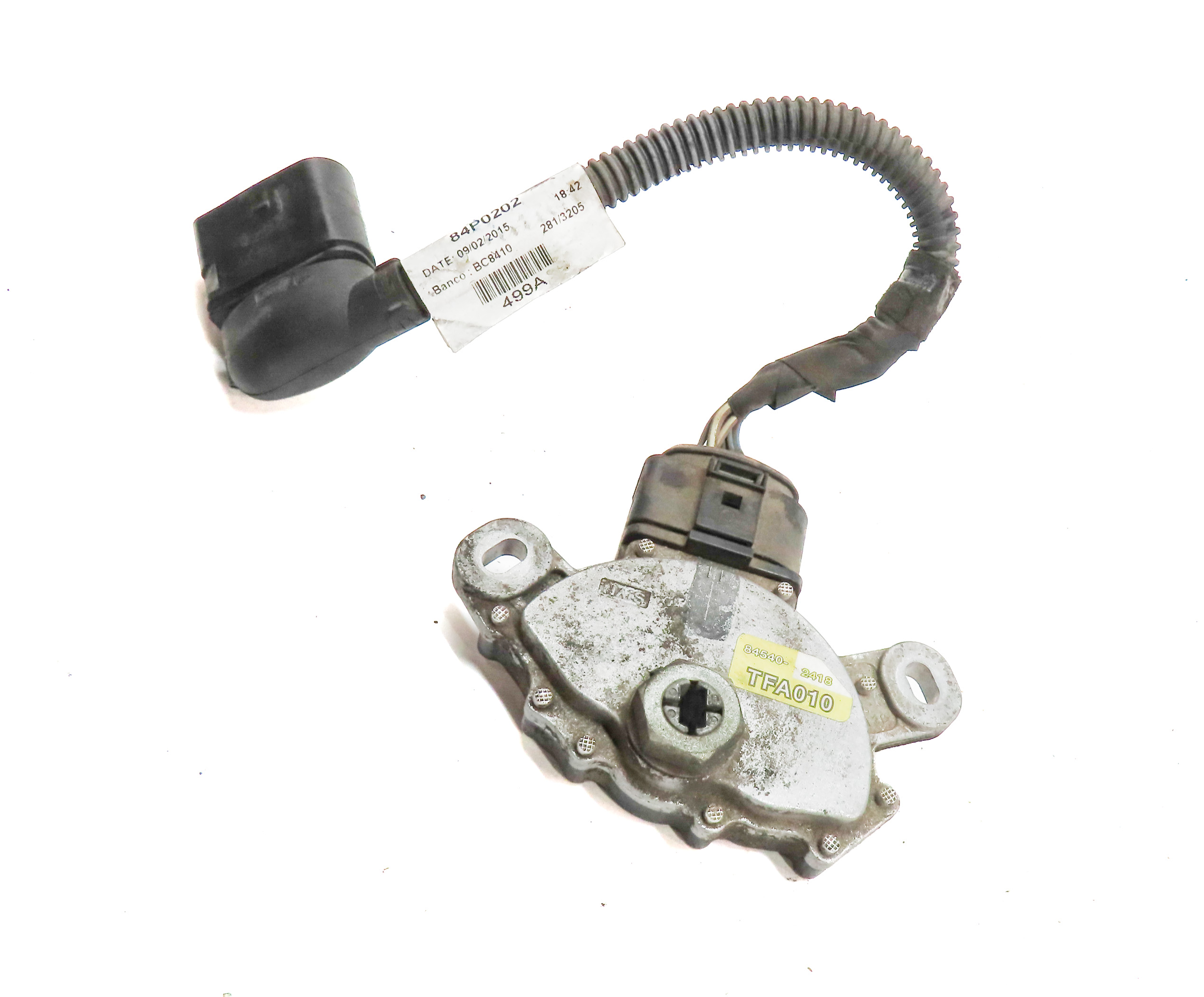 2015 AUDI Q3 (8U) 2.0L (CCTA) AUTOMATIC TRANSMISSION NEUTRAL SAFETY SWITCH — exact item pictured
